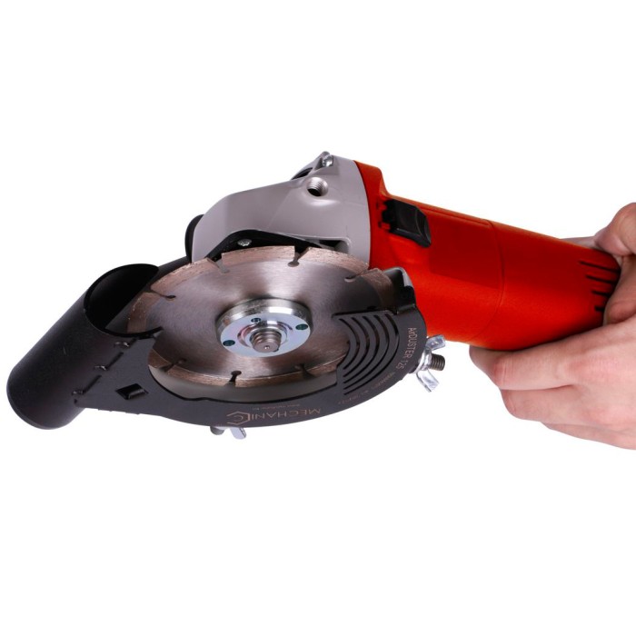 Угловая шлифмашина Bosch GWS 14-125 S Professional + кожух с пылеотводом Mechanic AirDuster 125 (06017D0100+19568442013)