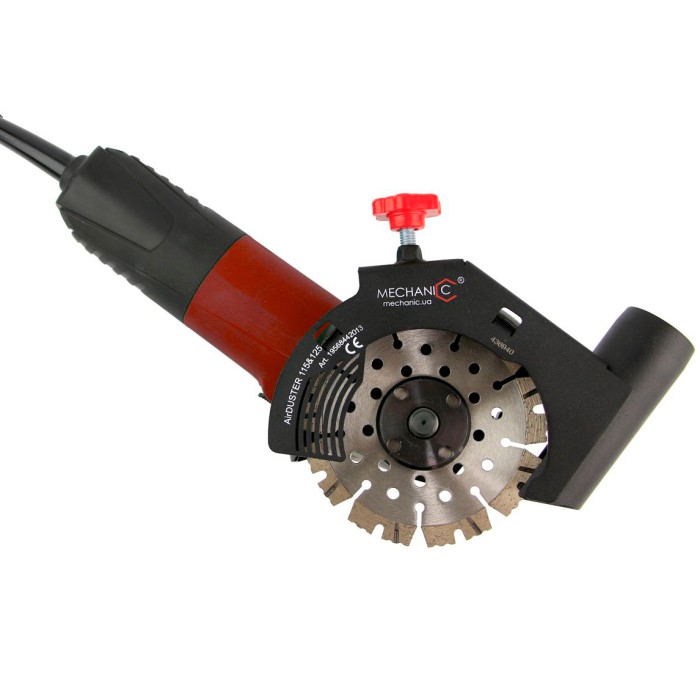 Угловая шлифмашина Bosch GWS 14-125 S Professional + кожух с пылеотводом Mechanic AirDuster 125 (06017D0100+19568442013)