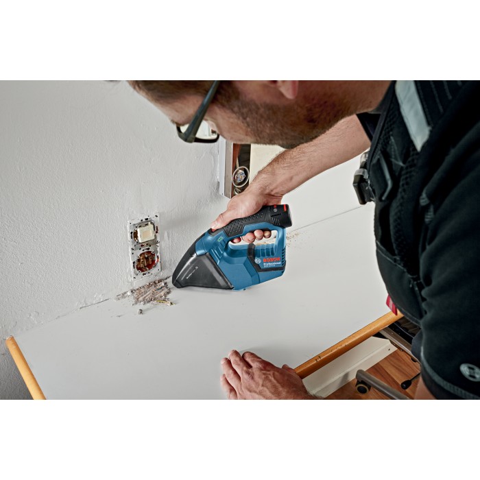 Аккумуляторный пылесос Bosch GAS 12V (12 В, без АКБ, 0.35 л) (06019E3000)