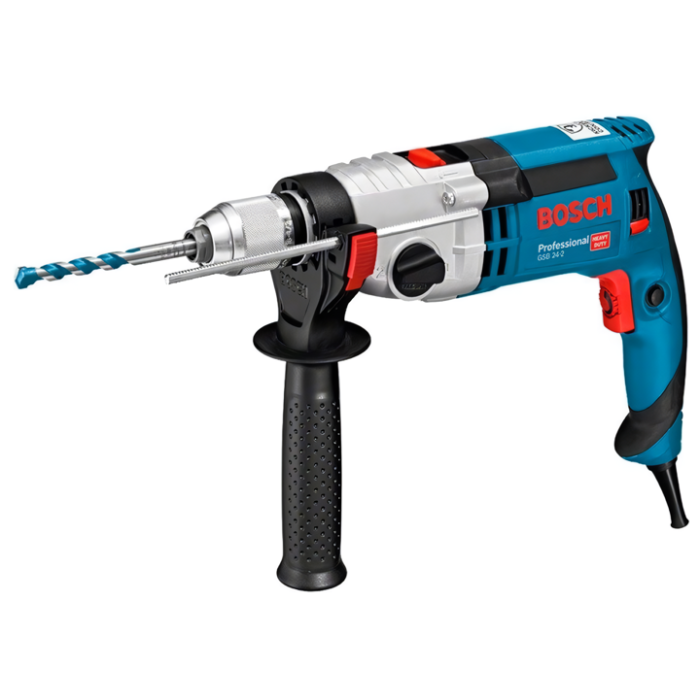 Дриль ударний Bosch GSB 24-2 (1100 Вт) (060119C801)