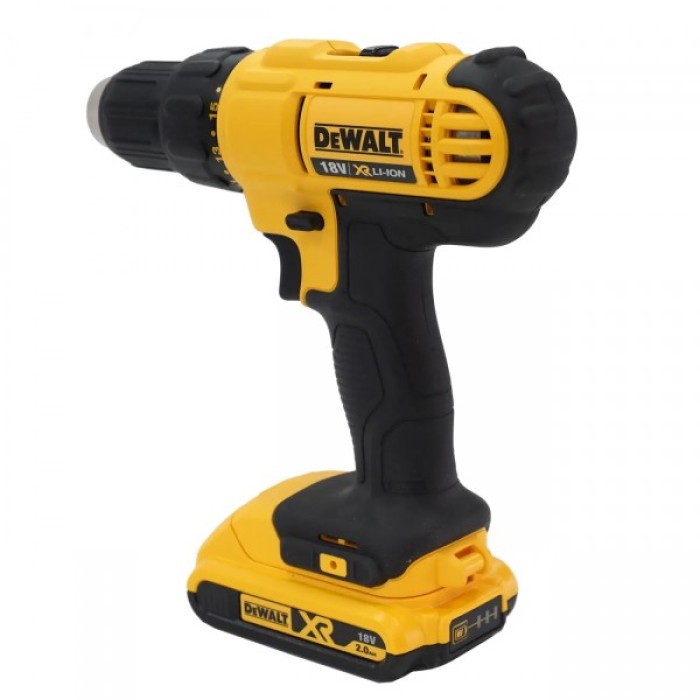 Аккумуляторная дрель-шуруповерт DeWALT DCD771D2 (2х18 В, 2 А*ч, 42 Н*м)