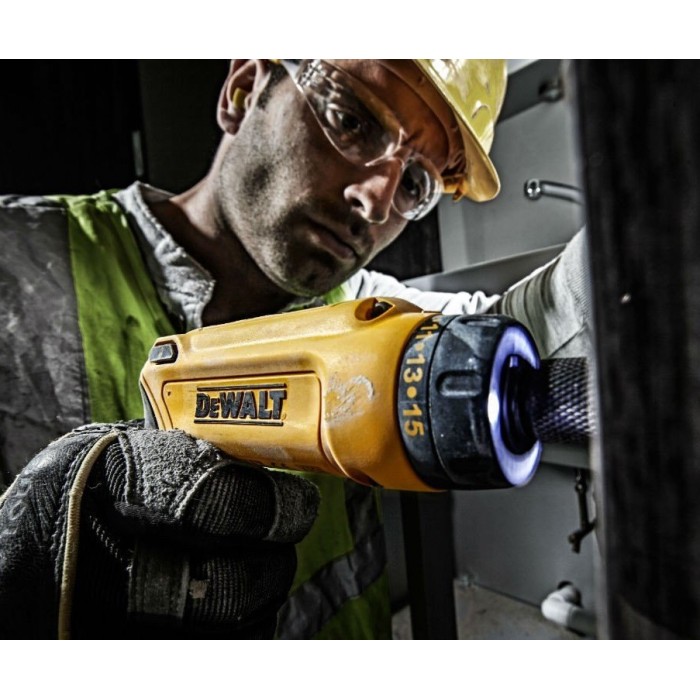 Гироскопическая отвертка аккумуляторная DeWALT DCF680G2 (7.2 В, 1 А*ч, 4 Н*м)