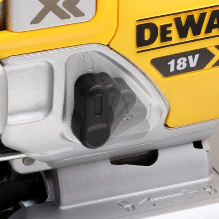 Аккумуляторный лобзик DeWALT DCS334N (18 В, без АКБ, 3200 ход/мин)