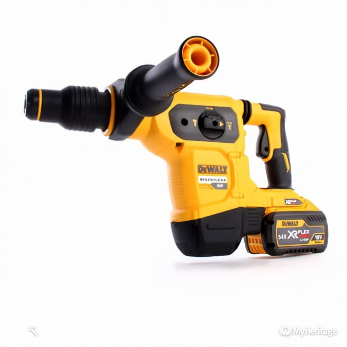 Аккумуляторный перфоратор DeWALT DCH481X2 (54 В, 2х9 А*ч, 6.1 Дж)