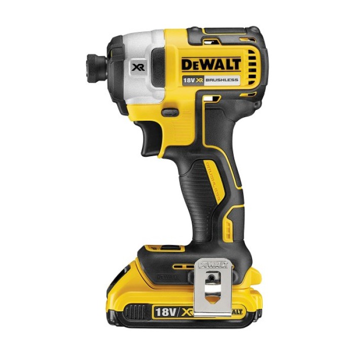 Аккумуляторный ударный шуруповерт DeWALT DCF887D2 (2х18 В, 2 А*ч, 205 Н*м)