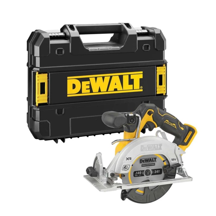 Аккумуляторная дисковая пила DeWALT DCS512NT + кейс (12 В, без АКБ, 140 мм)