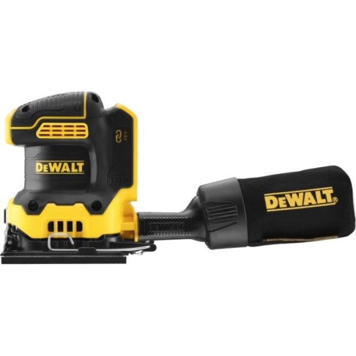 Аккумуляторная вибрационная шлифмашина DeWALT DCW200NT (18 В, без АКБ, 115х108 мм)