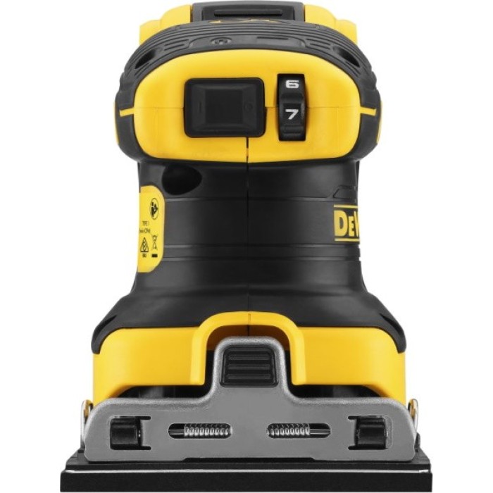 Аккумуляторная вибрационная шлифмашина DeWALT DCW200NT (18 В, без АКБ, 115х108 мм)