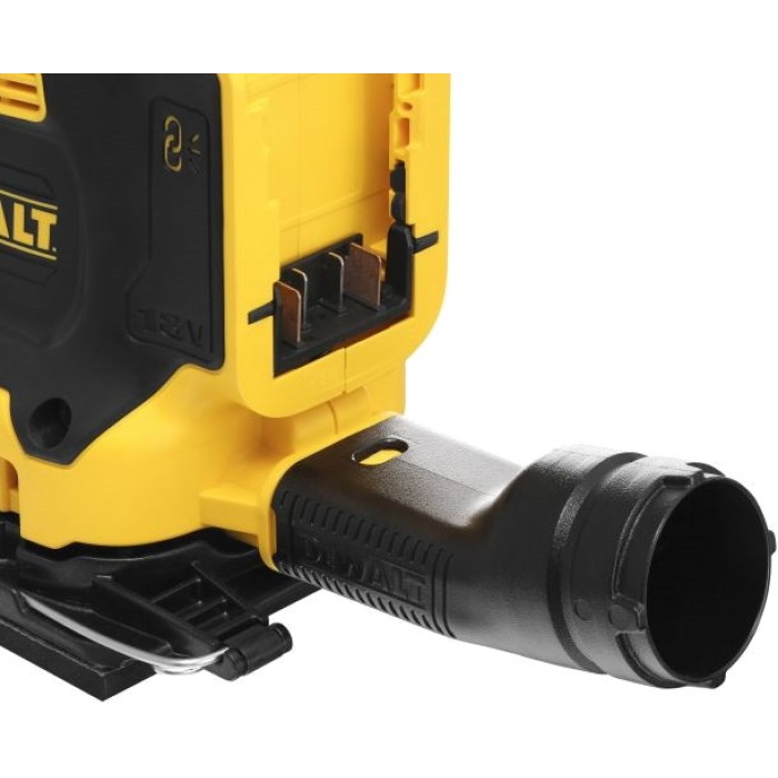 Аккумуляторная вибрационная шлифмашина DeWALT DCW200NT (18 В, без АКБ, 115х108 мм)