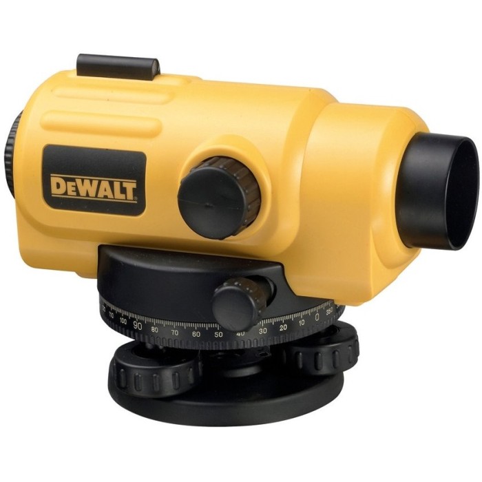 Оптический нивелир DeWALT DW096PK (26-кратный, 100 м)
