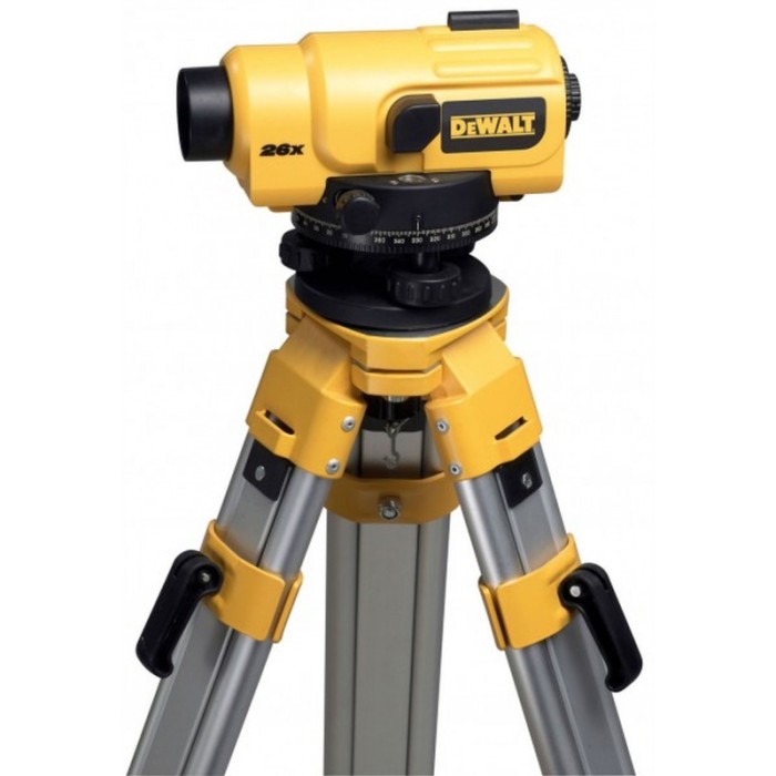Оптический нивелир DeWALT DW096PK (26-кратный, 100 м)