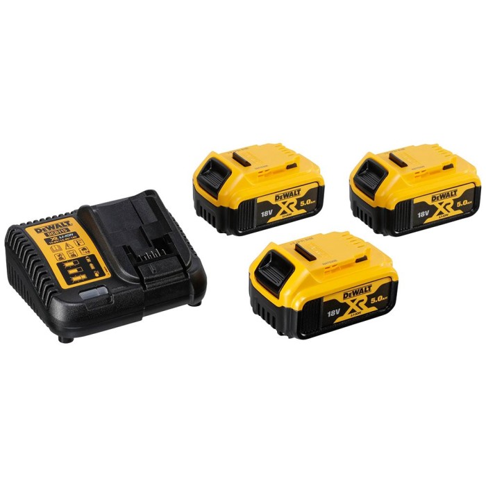 Аккумуляторные шуруповерт DeWALT DCD708 + гайковерт DeWALT DCF809 + перфоратор DeWALT DCH273 (DCK377P3T)