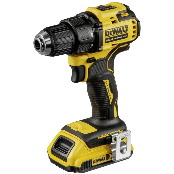 Аккумуляторная дрель-шуруповерт DeWALT DCD708D2T (2х18 В, 2 А*ч)