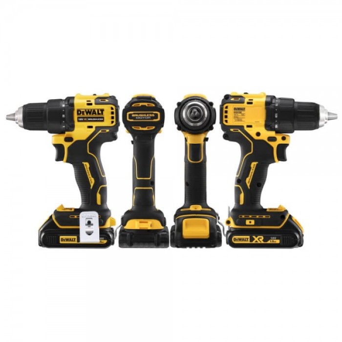 Аккумуляторная дрель-шуруповерт DeWALT DCD708D2T (2х18 В, 2 А*ч)