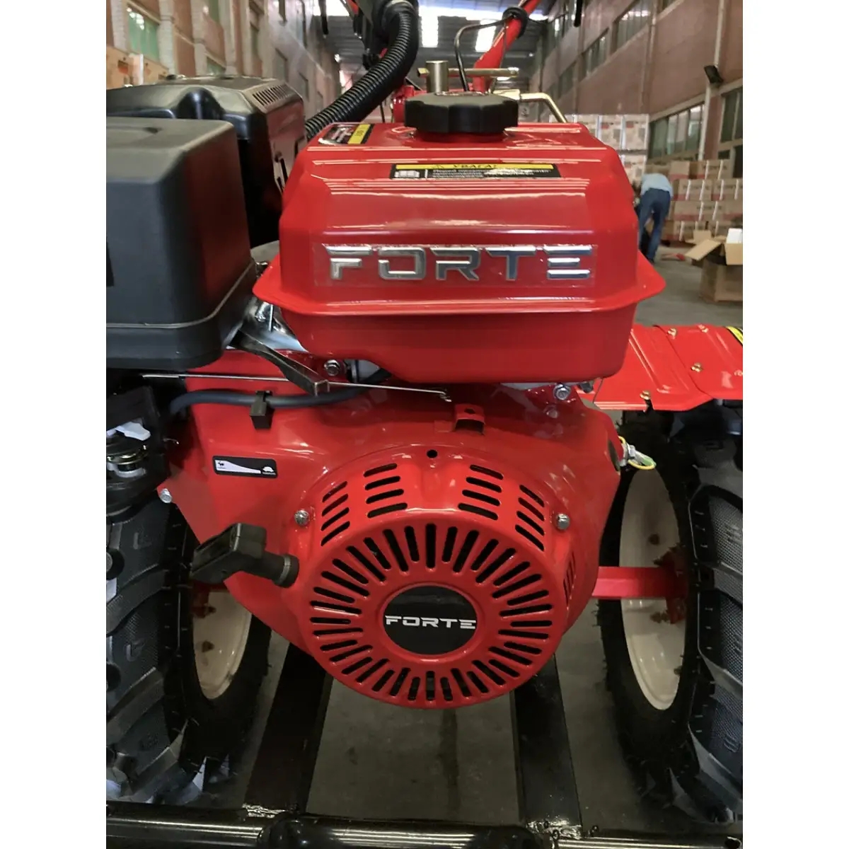 Мотоблок дизельный 1350 NEW колесо 12" Forte