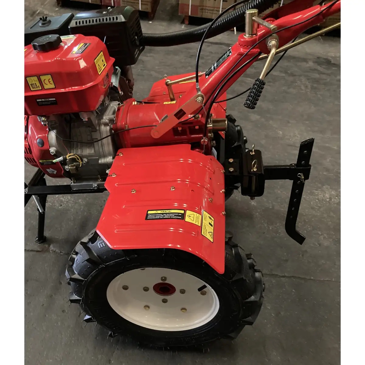 Мотоблок дизельный 1350 NEW колесо 12" Forte