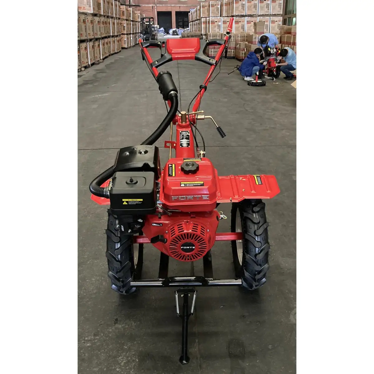 Мотоблок дизельный 1350 NEW колесо 12" Forte