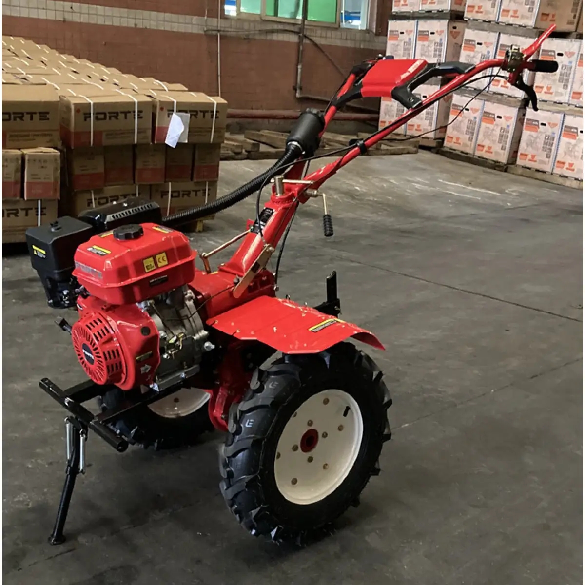 Мотоблок дизельный 1350 NEW колесо 12" Forte