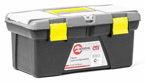 Ящик для инструментов Intertool 16.5" (BX-0316)