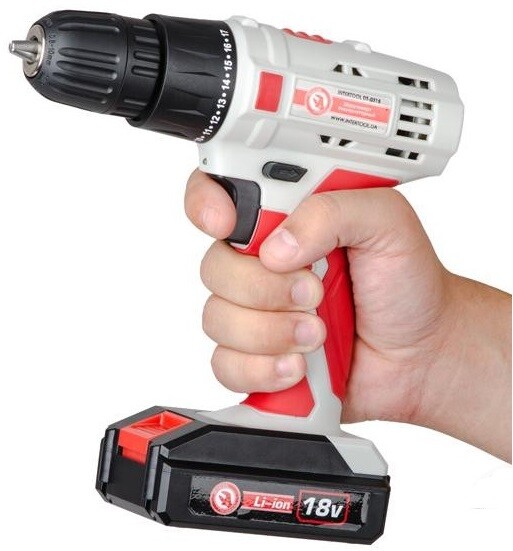 Шуруповерт аккумуляторный INTERTOOL DT-0315