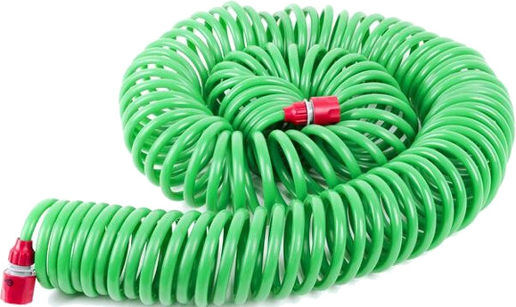 Шланг спиральный INTERTOOL 30 м с коннекторами (GE-4003)