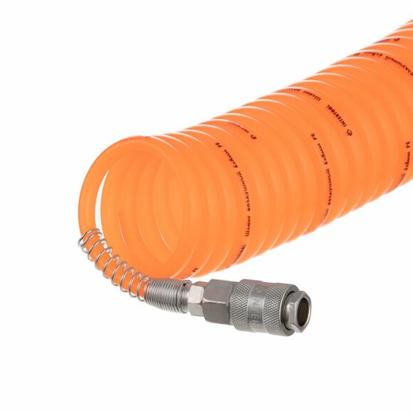 Шланг спиральный с быстроразъемным соединением Intertool PT-1702 15 м