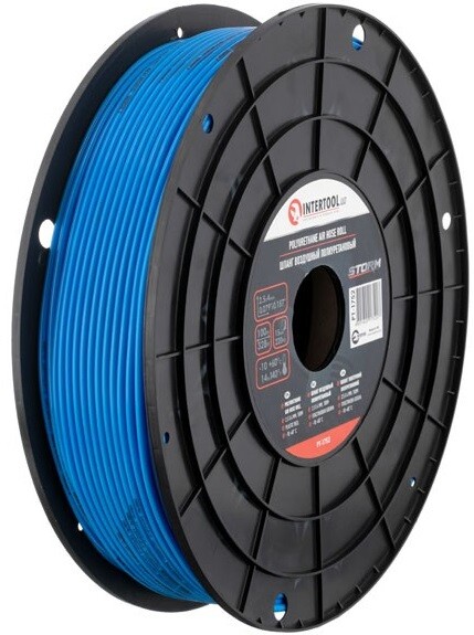 Шланг прямой полиуретановый Intertool STORM 2.5х4 мм, 100 м (PT-1752)