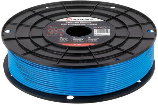 Шланг прямой полиуретановый Intertool STORM 2.5х4 мм, 100 м (PT-1752)