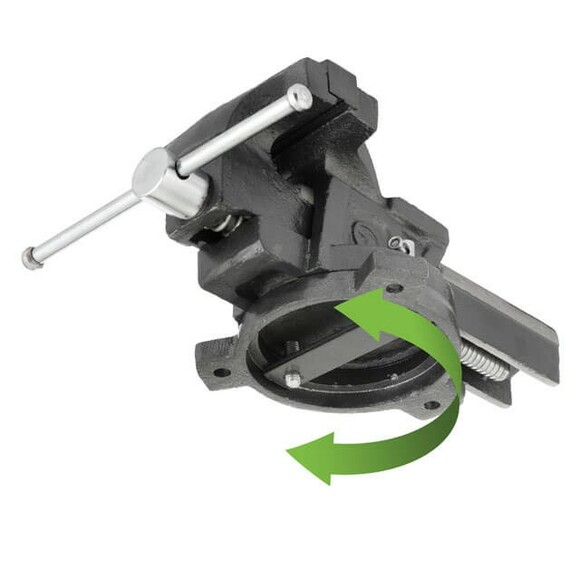 Тиски слесарные поворотные INTERTOOL HT-0082