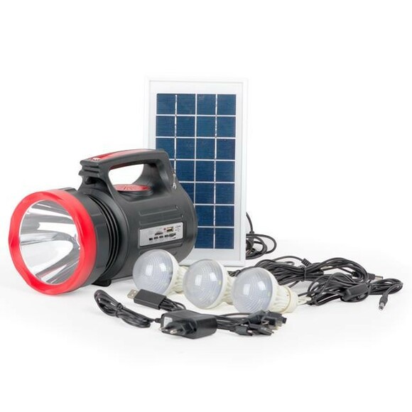 Фонарь аккумуляторный INTERTOOL LB-0104