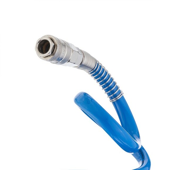 Шланг спиральный с быстроразъемными соединениями Intertool PT-1717 15 м
