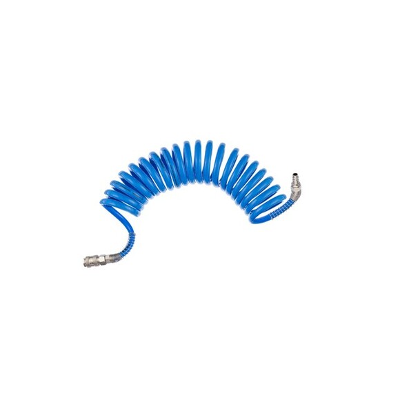 Шланг спиральный с быстроразъемными соединениями Intertool PT-1715 5 м