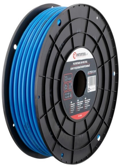 Шланг прямой полиуретановый Intertool STORM 5х8 мм, 50 м (PT-1754)