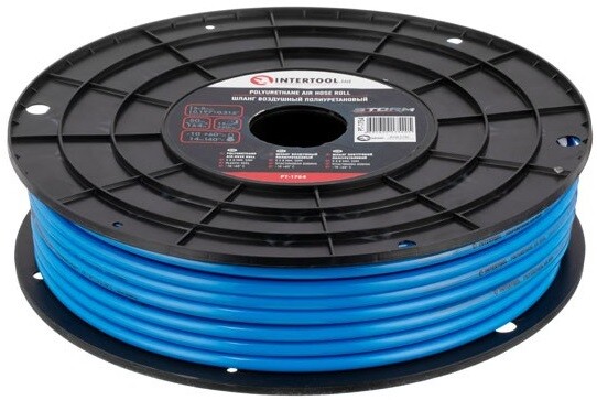 Шланг прямой полиуретановый Intertool STORM 5х8 мм, 50 м (PT-1754)