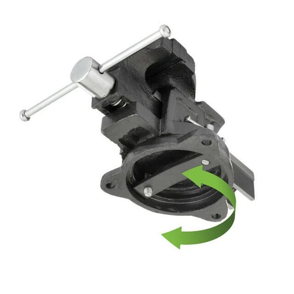 Тиски слесарные поворотные INTERTOOL HT-0081