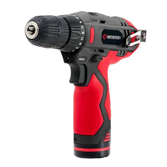 Шуруповерт аккумуляторный INTERTOOL DT-0310