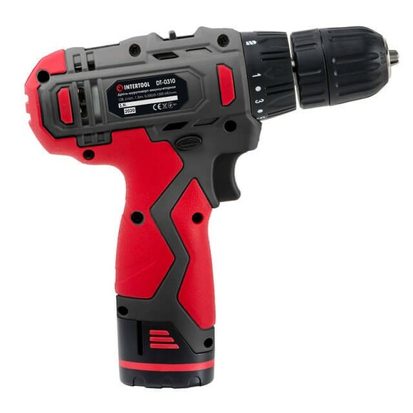 Шуруповерт аккумуляторный INTERTOOL DT-0310