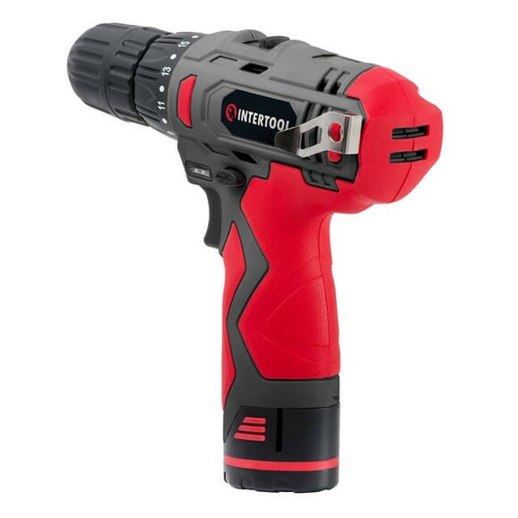 Шуруповерт аккумуляторный INTERTOOL DT-0310