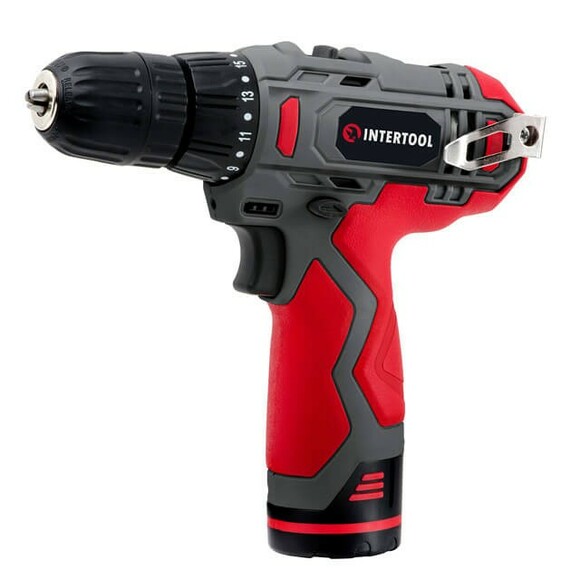 Шуруповерт аккумуляторный INTERTOOL DT-0310