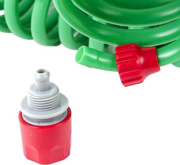 Шланг спиральный INTERTOOL 7.5 м с коннекторами (GE-4001)