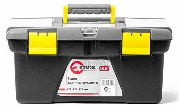 Ящик для инструментов Intertool 18.5" (BX-0318)