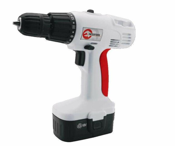Шуруповерт аккумуляторный INTERTOOL DT-0312