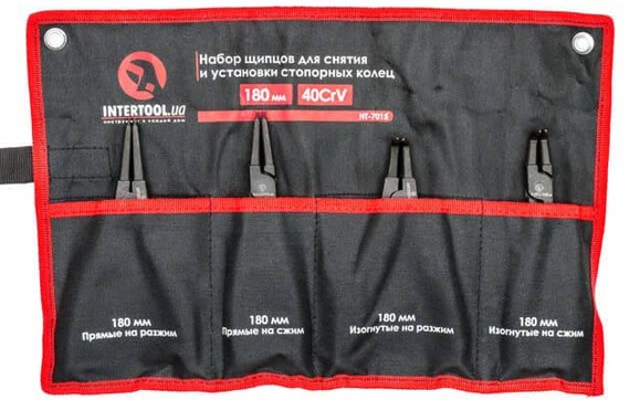 Съемники стопорных колец Intertool 4 шт. (HT-7015)