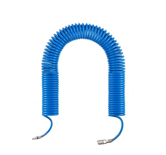 Шланг спиральный с быстроразъемными соединениями Intertool PT-1713 20 м