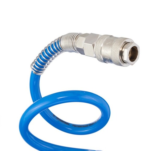 Шланг спиральный с быстроразъемными соединениями Intertool PT-1713 20 м