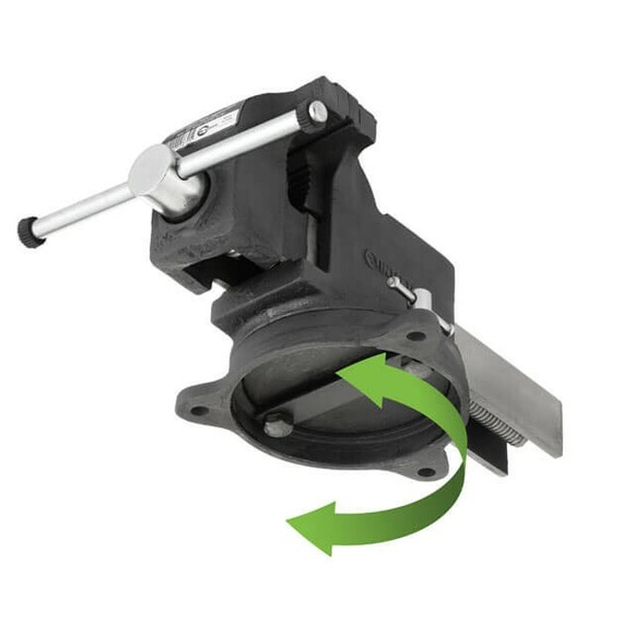Тиски слесарные поворотные INTERTOOL HT-0087