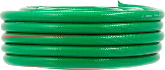 Шланг для воды армированный INTERTOOL, четырехслойный, зеленый, 3/4, 20 м, PVC (GE-4123)