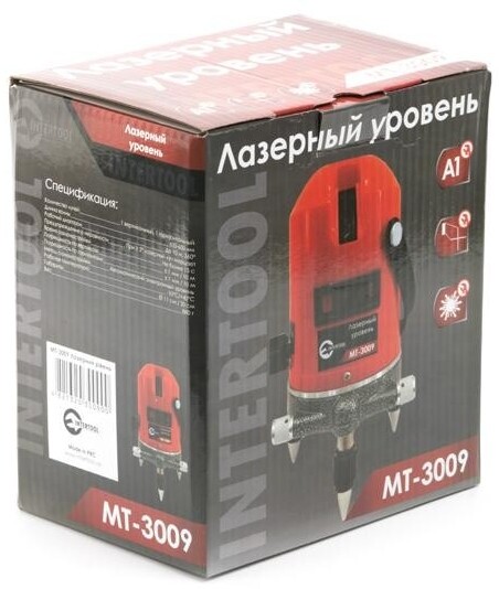 Уровень лазерный INTERTOOL MT-3009