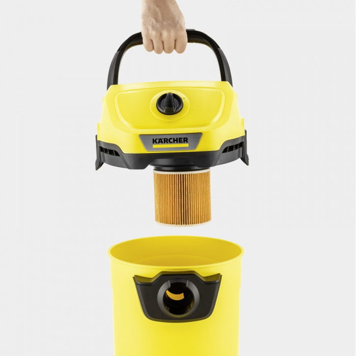 Аккумуляторный пылесос Karcher WD 3-18 V-17/20 (18 В, 17 л, без АКБ) (1.628-550.0)