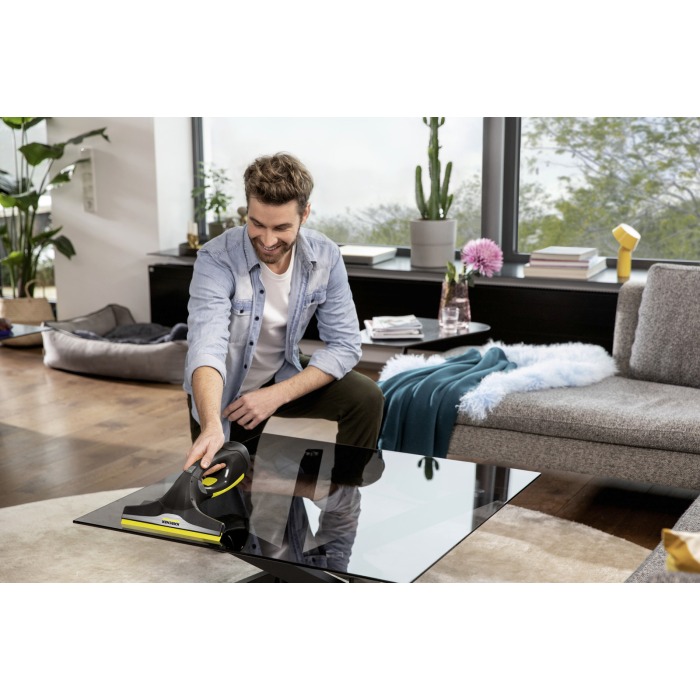 Аккумуляторный оконный пылесос Karcher WV 2 Black Edition (3.6 В, 280 мм, без АКБ) (1.633-297.0)